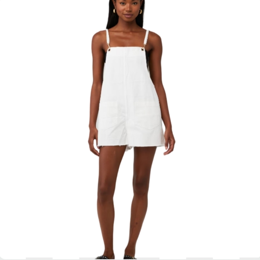 Show Me Your MuMu Trude Romper Seasalt White S New